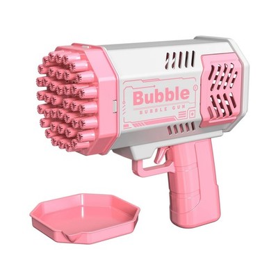 40 Loch LED Seifenblasenpistole Automatisch Bubble Blaster Kinder Outdoor Spielzeug Party Spaß