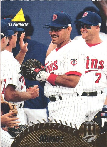 1995 Pinnacle Pedro Munoz #125 card