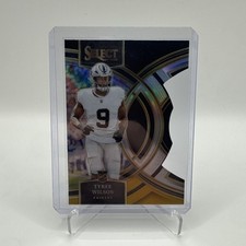 2023 Panini Select - Premier Level Tyree Wilson#119 Black & Gold PrizmDieCut(RC)