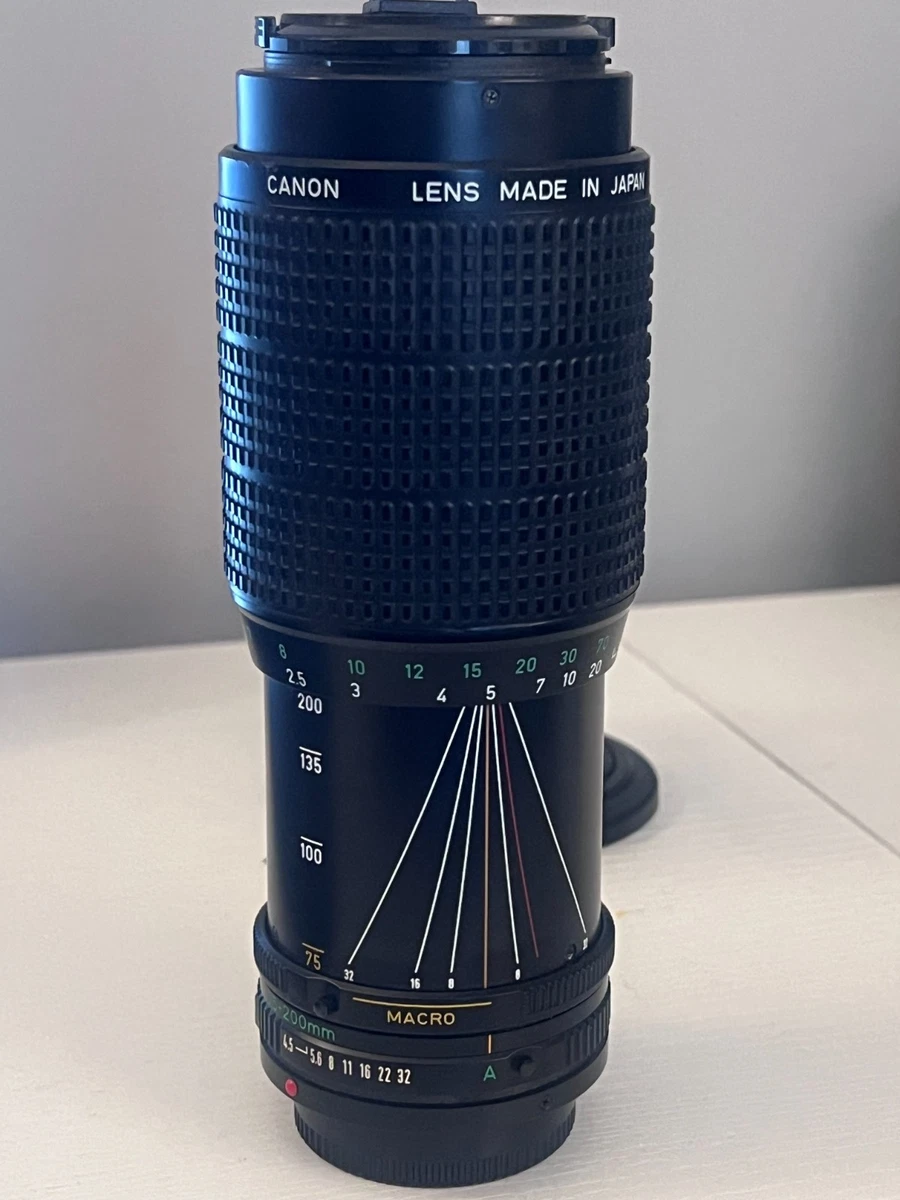 Canon 75-200mm Focal Camera Lenses for sale | eBay