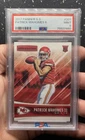 2017 Panini Rookies & Stars - Patrick Mahomes II #201 CHIEFS PSA 9