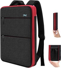 Slim Expandable Laptop Backpack 15 15.6 16 Inch Case, Water Resistant Travel B