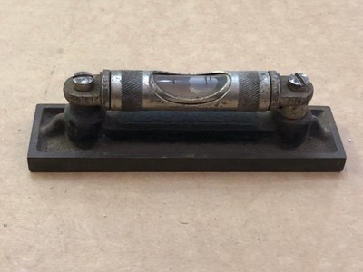 Vintage Stanley No 34 Cast V Bottom 4'' Machinist Level