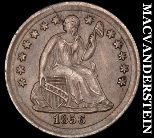 1871 Seated Liberty Half Dime- Almost Uncirculated Better Date No Reserve #i8420