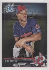 2017 Bowman Draft Chrome Will Benson #BDC-56 9ij