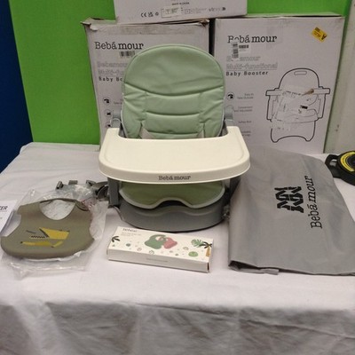 Bebamour Baby Stuhl Sitzerhöhung mit Tablett Sit Me Up Babysessel zum Essen Porta