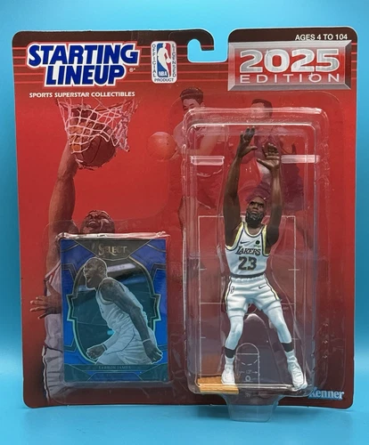 Custom Los Angeles Lakers LeBron James Starting Line Up