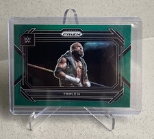 Triple H Green Prizm 2023 Panini Prizm WWE #71 Legends Parallel Holo DX Green🟩