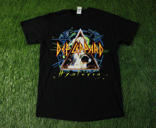 DEF LEPPARD HYSTERIA TOUR 2018 BAND MEN SHORT SLEEVE SHIRT JERSEY GILDAN SIZE M