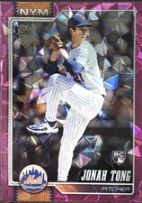 2026 Topps Series 1 - Jonah Tong #4 Pink Diamante Foil (RC)