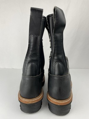Red Wing 2210 Steel Toe Black Lineman Pole Climber Boots  display picture 3