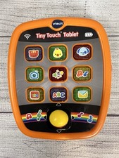 VTech Tiny Touch Tablet Learning Toy Orange Green Interactive Educational Kids