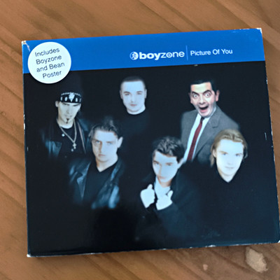 Boyzone - Picture Of You CD Single (Polydor 1997) Poster KAT 571311-2