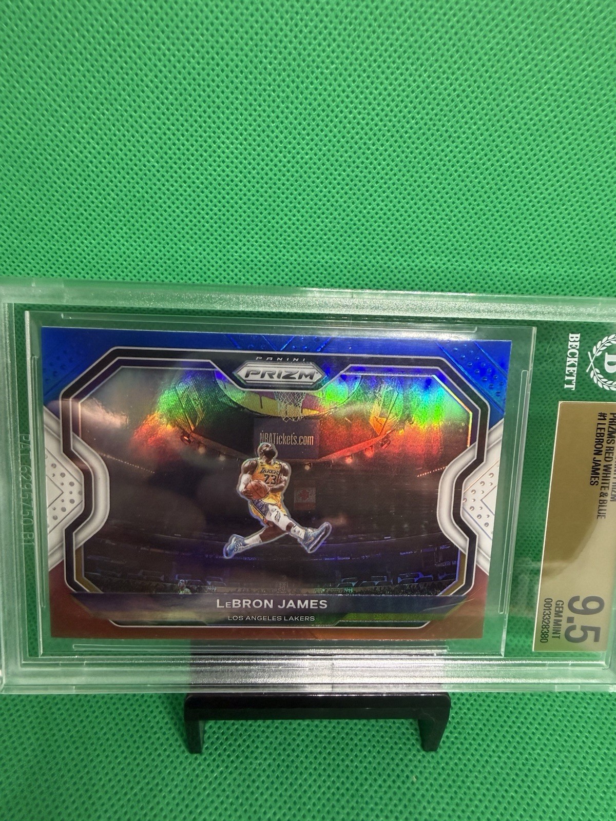 LeBron James 2020 Prizm #1 Red White Blue Price Guide - Sports