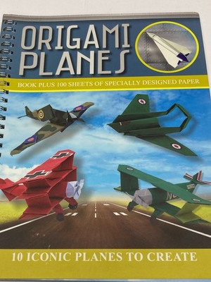 Origami Planes DIY Kit 10 Iconic Planes To Create Instruction Book