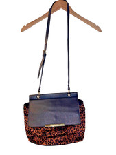 Lipsy Leapord Print Cross Shoulder Bag - New Without Tags,Adjustable Strap. Flap