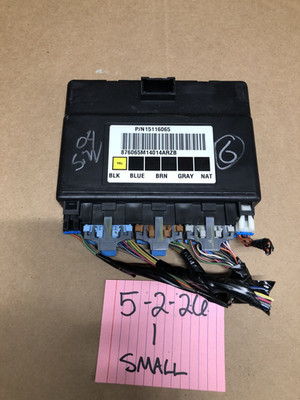 15116065 Chassis Brain Box 03-07 Chevy Silverado Bcm Body Control Module