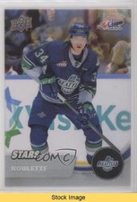 2021-22 Upper Deck CHL Stars Clear Cut Conner Roulette #326 READ z6b