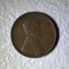 1921 Lincoln Wheat Penny