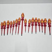 Image of Wera 16 Piece Kraftform VDE Insulated Screwdriver Set Brand New