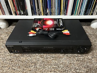 Sony SLV-N900 VCR Video Cassette Recorder VHS Player 4-Head Hi-Fi