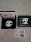 2025 W American Silver Eagle Choice Proof Bullion $1 Coin OGP COA