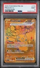 2025 POKEMON PRE EN-PRISMATIC EVOLUTIONS HYPER RARE #179 PIKACHU EX PSA 9