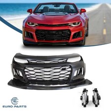 For 2016 2017 2018 Chevy Chevrolet Camaro Zl1 Style Front Bumper Kit Wfog Light