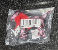 NEW SEALED VICTORIA'S SECRET PINK Small DOG Doll Plush Winter Holiday Figure