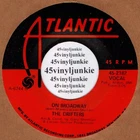 The Drifters NM 45 rpm "On Broadway" on Atlantic Records (1980s pressing)