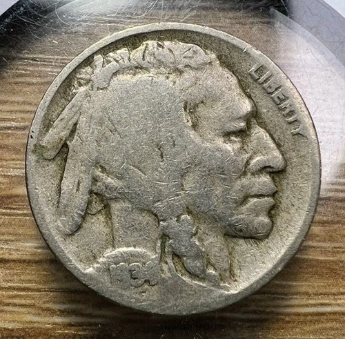 1934-D Buffalo Nickel - Actual Coin Shown - Free Shipping & Tracking INV#51