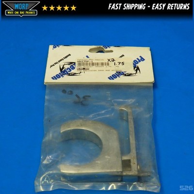 PRO PRECISION BILLET 1.75'' 1-3/4 INCH CAGE ROPS CLAMP MOUNT HEADSET HANGER SLVR