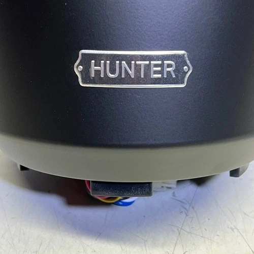 HUNTER Terrace Cove Outdoor Flushmount Fan 4196 CFM 37 Watts Black 51581 - Picture 4 of 18