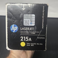 HP 215A Yellow Toner Cartridge W2312A Authentic M155 - MFP M182 - MFP M183 NEW