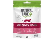 2 PACK Natural Care Urinary Care Soft Chews For Cats, Chicken 78 Ct Exp 11/25