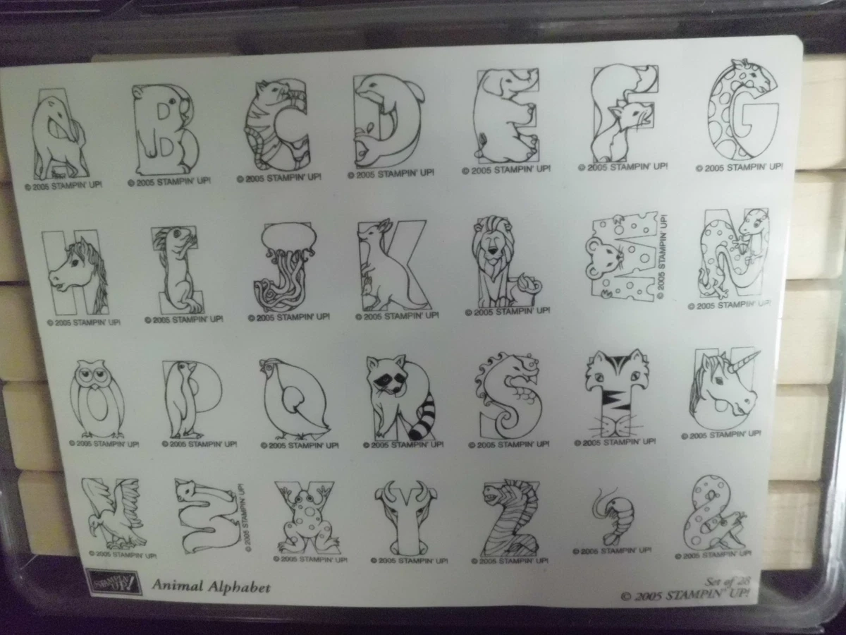 Stampin' Up! Numbers & Letters Craft Stamps for sale - eBay