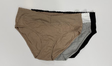 Warner's Women's 3-pack Cotton Briefs Panties Multi Size XL/8 4657