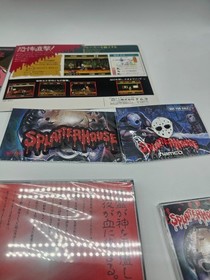 PCE Works Splatterhouse Limited Edition CIB JP PC Engine NICE SHAPE!