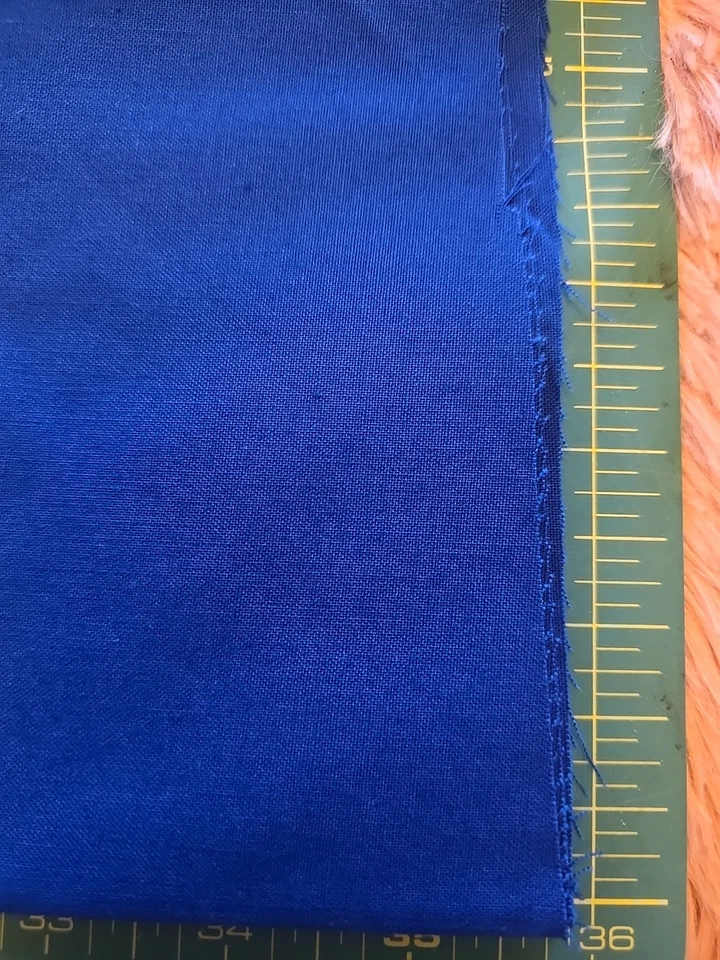 Quilting  Fabric.  Blue Backing. 144 X 72. - Image 2 of 4