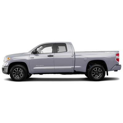 CHROME BODY SIDE Moldings TRIM Mouldings For: TOYOTA TUNDRA DOUBLE CAB