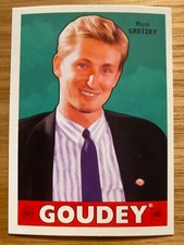 2016 Goodwin Champions Goudey Card #30 Wayne Gretzky   (99 Ship!)