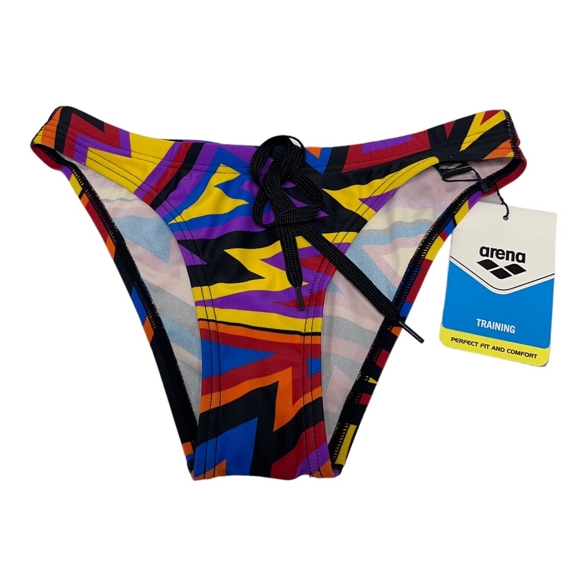 Arena Women's Tulum Bikini Swimsuit Bottom Blue Size 26 Blue MULTI
