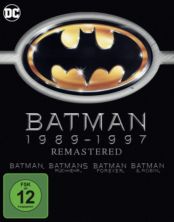 Batman - Rückkehr - Forever - & Robin  - 4 Blu-ray Disc - OVP - NEU - Bild 1 von 1