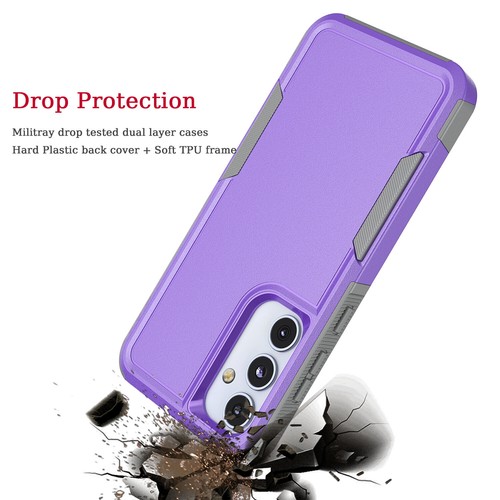 For Samsung Galaxy A15/A35 5G Phone Case Heavy Duty Cover + Tempered Glass - Picture 29 of 55