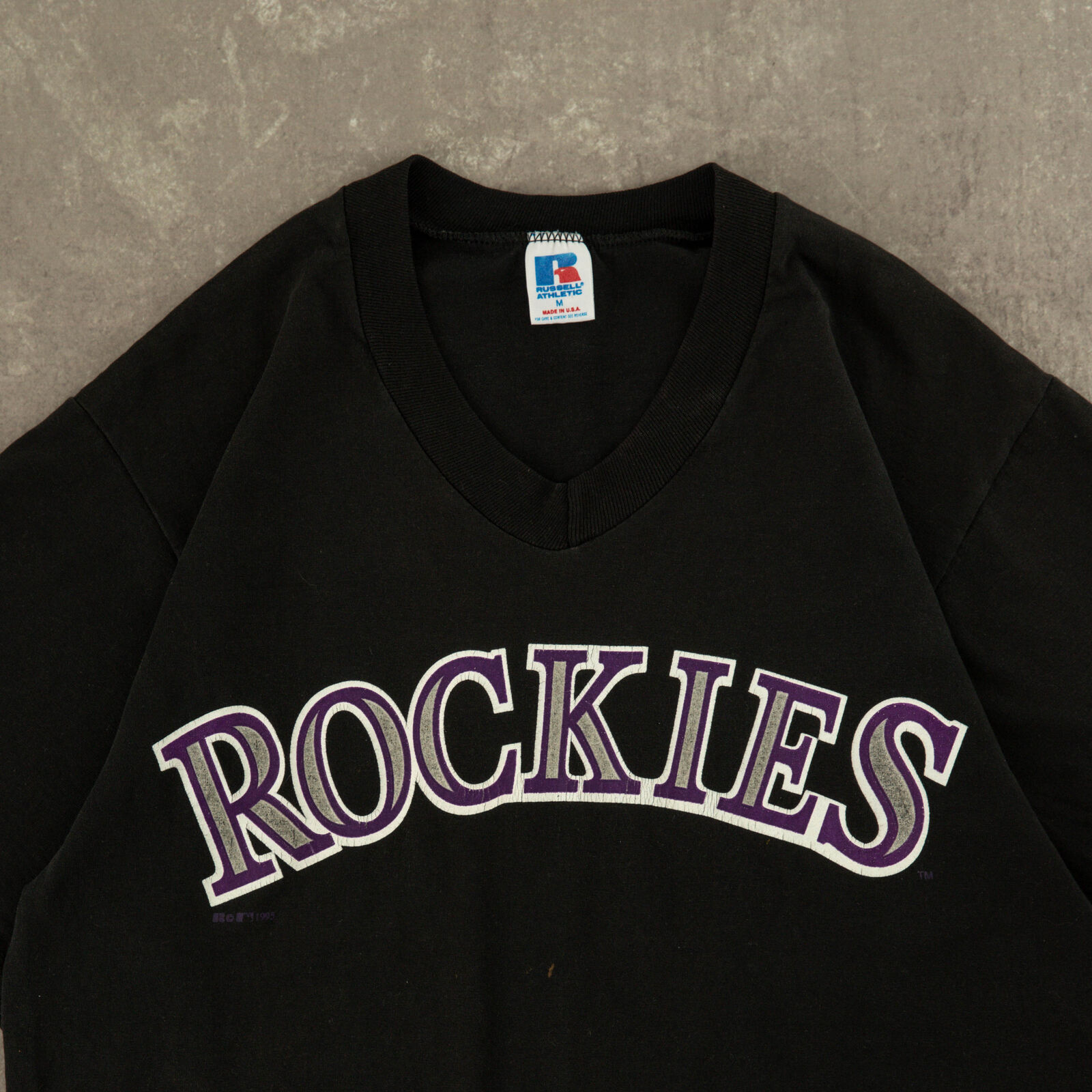 Russell Athletic Vintage 90s Rockies Graphic T-Sh… - image 3