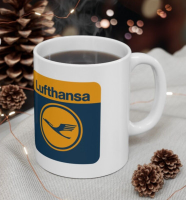 Lufthansa Airlines Coffee Mug