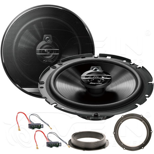 Pioneer Lautsprecher FüR VW Sharan II Ab 2010 Front TüR Vorn 3-Wege 300W #Alra-image