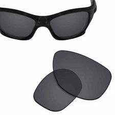 Replacement Lenses for-OAKLEY Pit Bull Sunglasses Black UVA&UVB-Polycarbonate