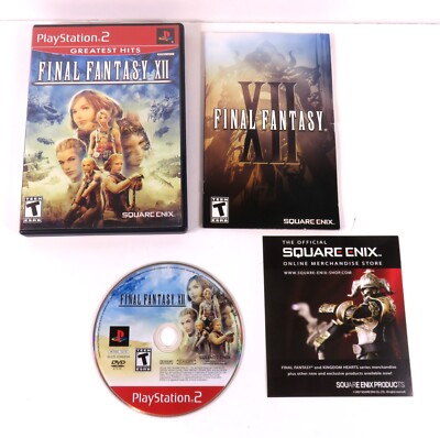 Final Fantasy XII Playstation 2 PS2 PAL Version Française Complète
