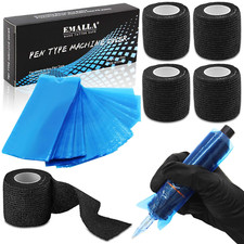 Maquina De Tatuaje Kit Para Tatuar Tattoo Rotativa Pluma Inalambrico PROFESIONAL